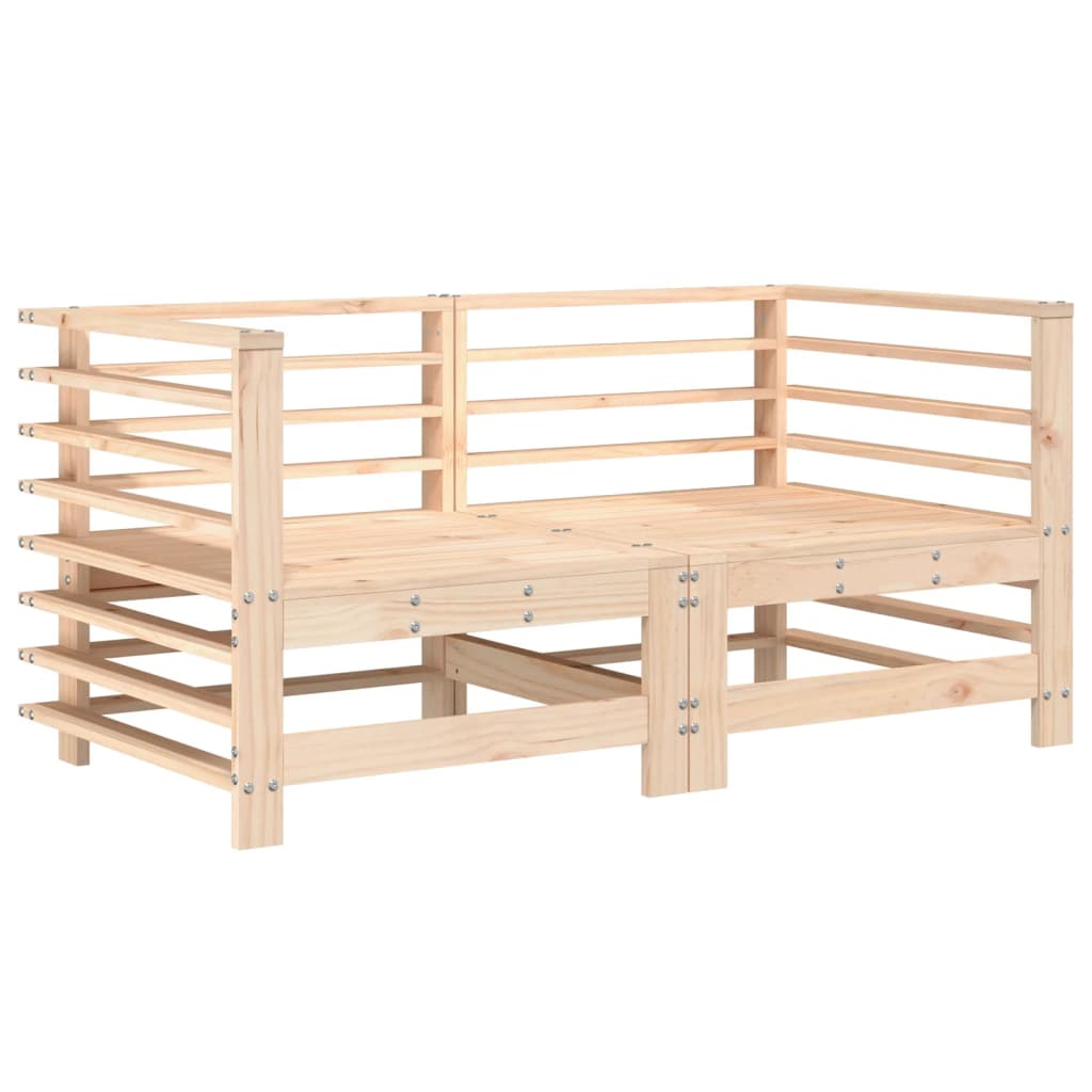 vidaXL 6-piece Solid Pine Wood Lounge Set
