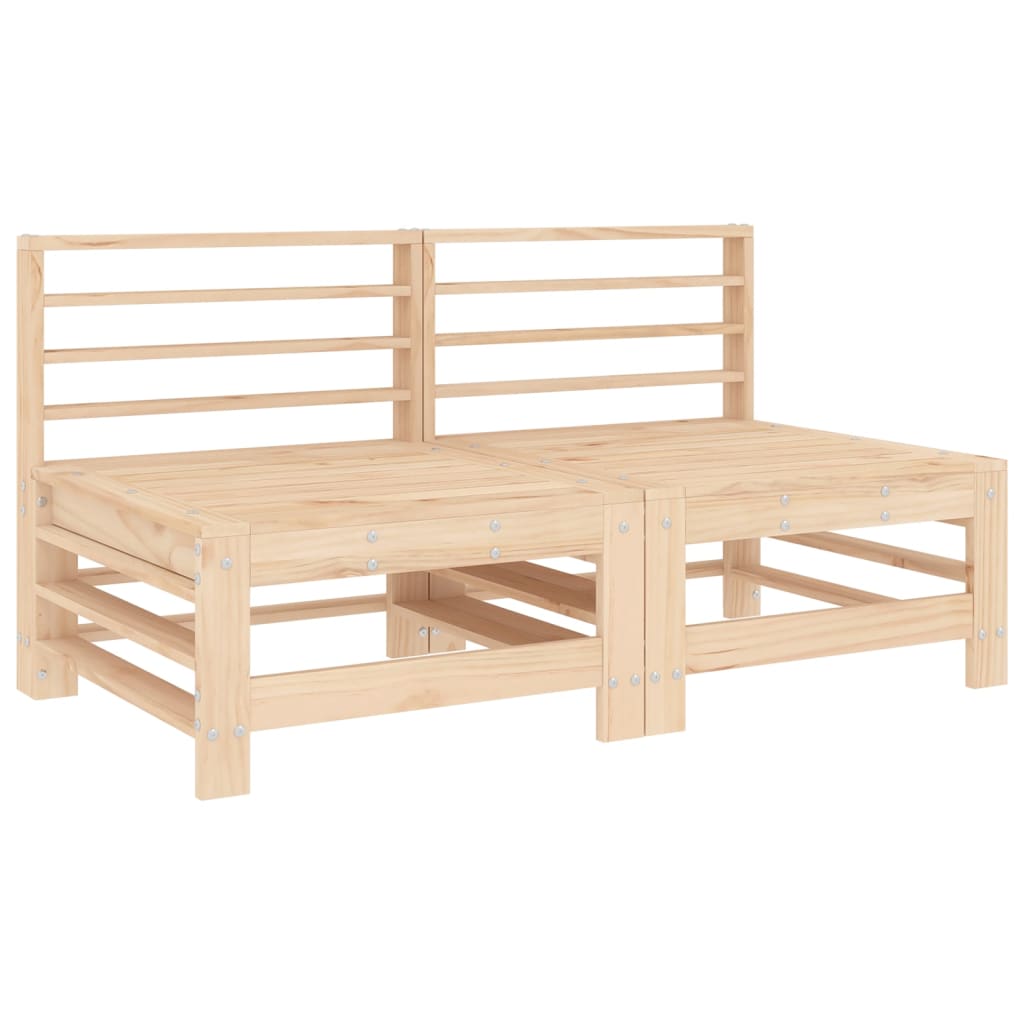 vidaXL 6-piece Solid Pine Wood Lounge Set