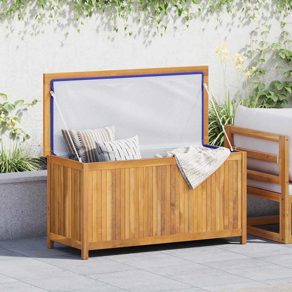vidaXL Opbergbox 60x50x58 cm massief teakhout