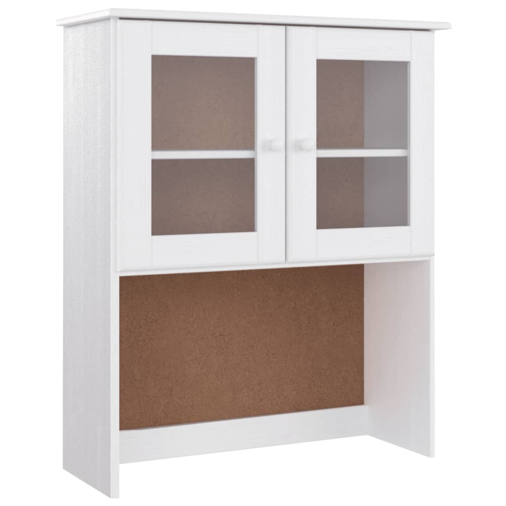 vidaXL Hoge kast ALTA 77x35x165 cm massief grenenhout
