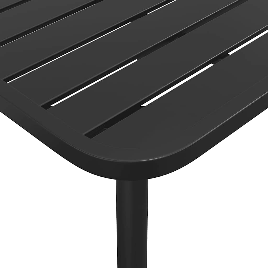 vidaXL 3-delige Tuinset staal antracietkleurig