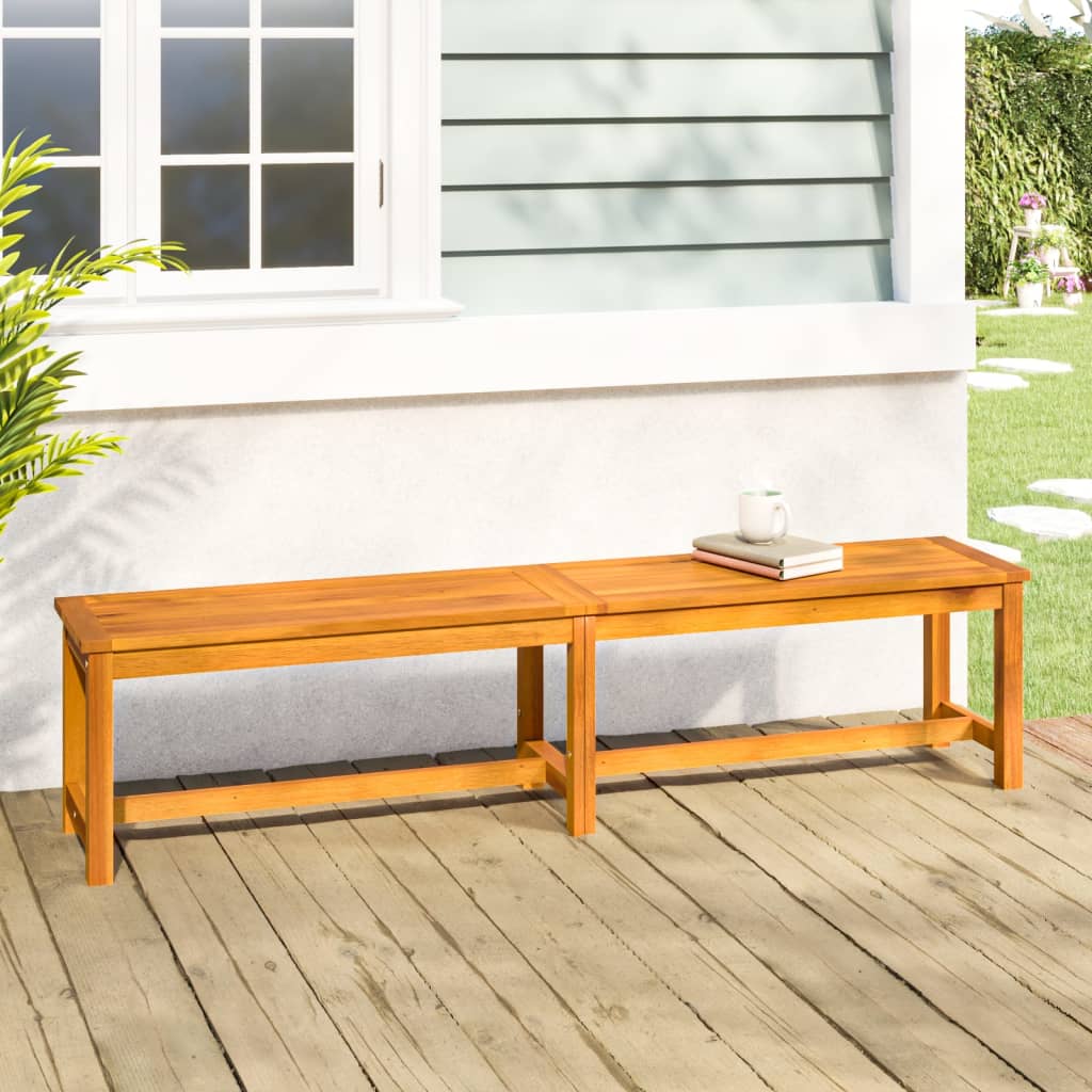 vidaXL Tuinbank 80x35x45 cm massief acaciahout