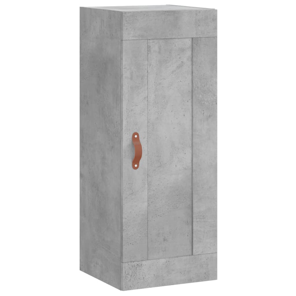 vidaXL Hoge kast 34,5x34x180 cm bewerkt hout wit
