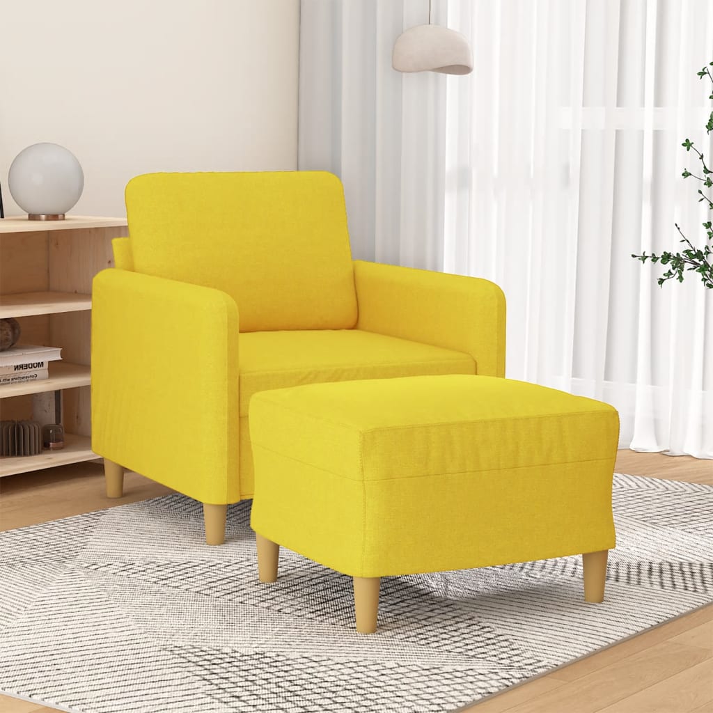 vidaXL Fauteuil avec banque de rangement 60 cm gris gris