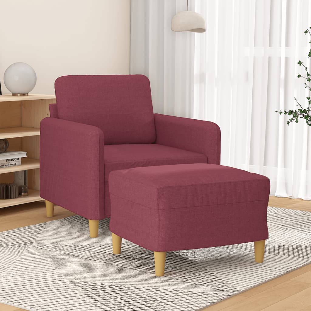 vidaXL Fauteuil avec banque de rangement 60 cm gris gris