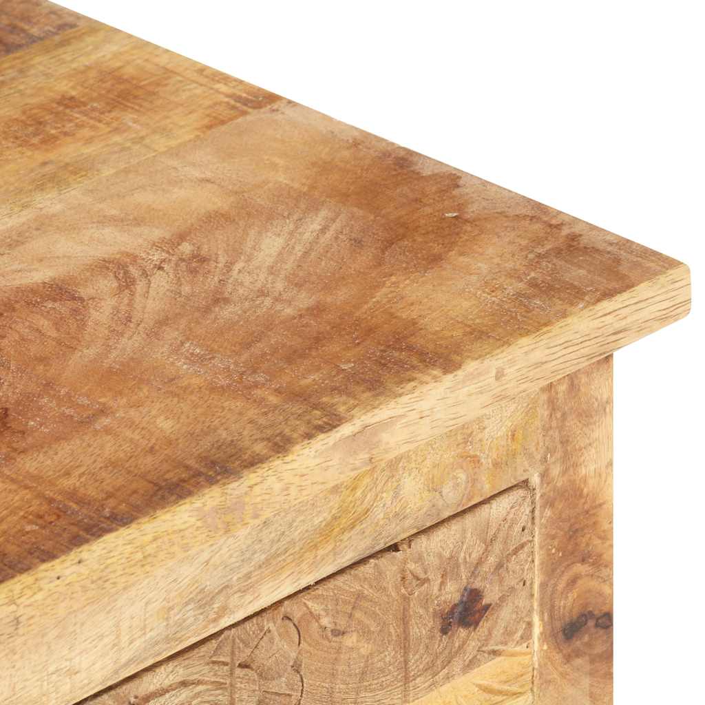 vidaXL Salontafel 100x55x40 cm ruw mangohout