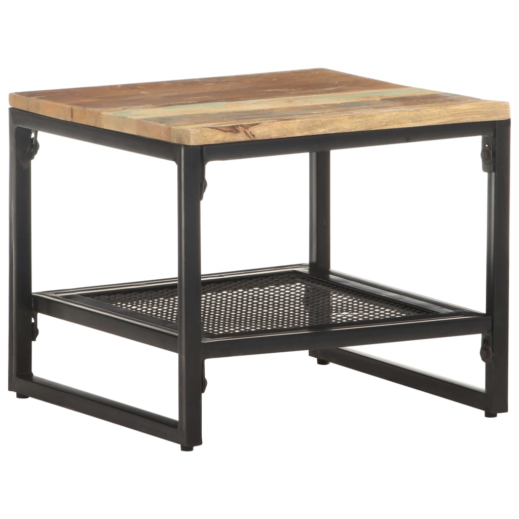 vidaXL Bijzettafel 40x40x35 cm massief mangohout