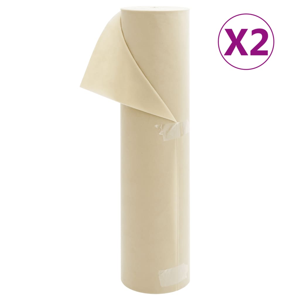 vidaXL Non-Woven Plant Covers 2 rolls 70 g/m² 10x1.6 m