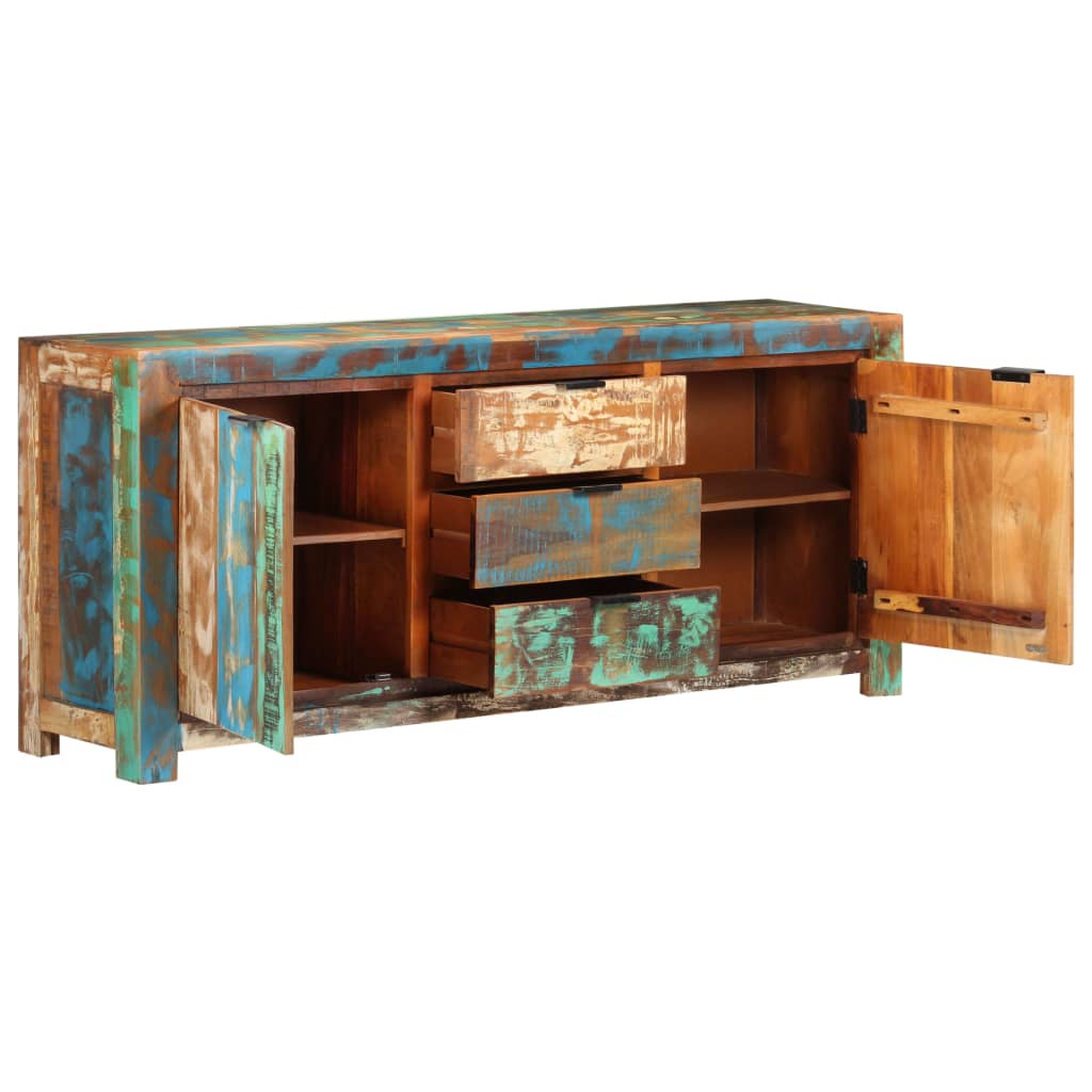 vidaXL Dressoir 175x40x75 cm ruw mangohout