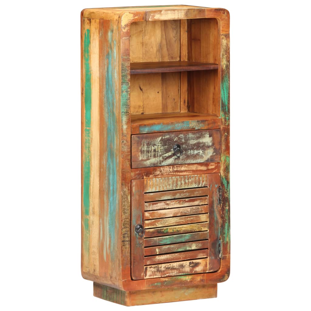 vidaXL Hoge kast 45x32x110 cm ruw mangohout