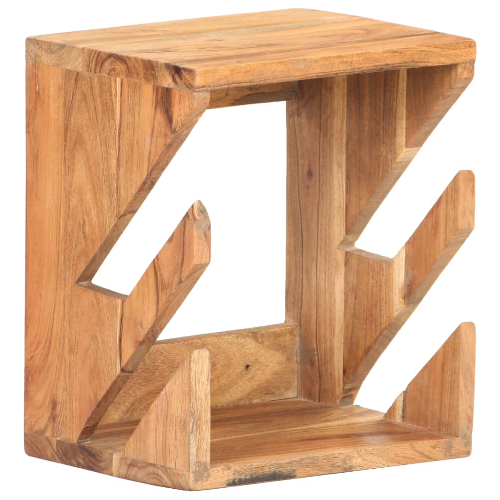 vidaXL Wandskateboardhouder 25x20x30 cm massief mangohout