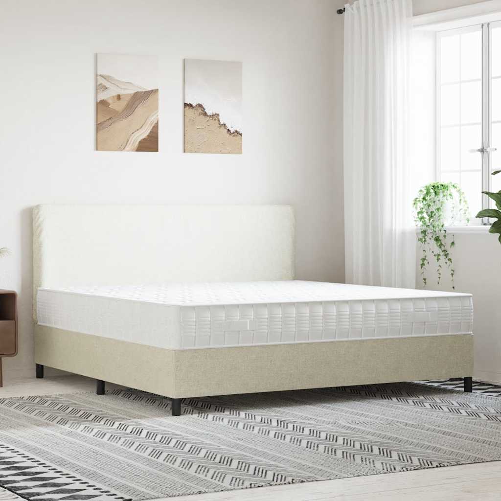 vidaXL Pocketveringmatras middelhard-hard 160x200 cm Super King Size