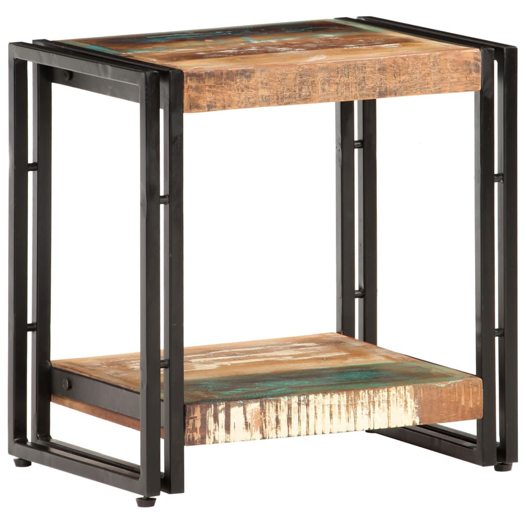 vidaXL Bijzettafel 40x30x40 cm ruw mangohout