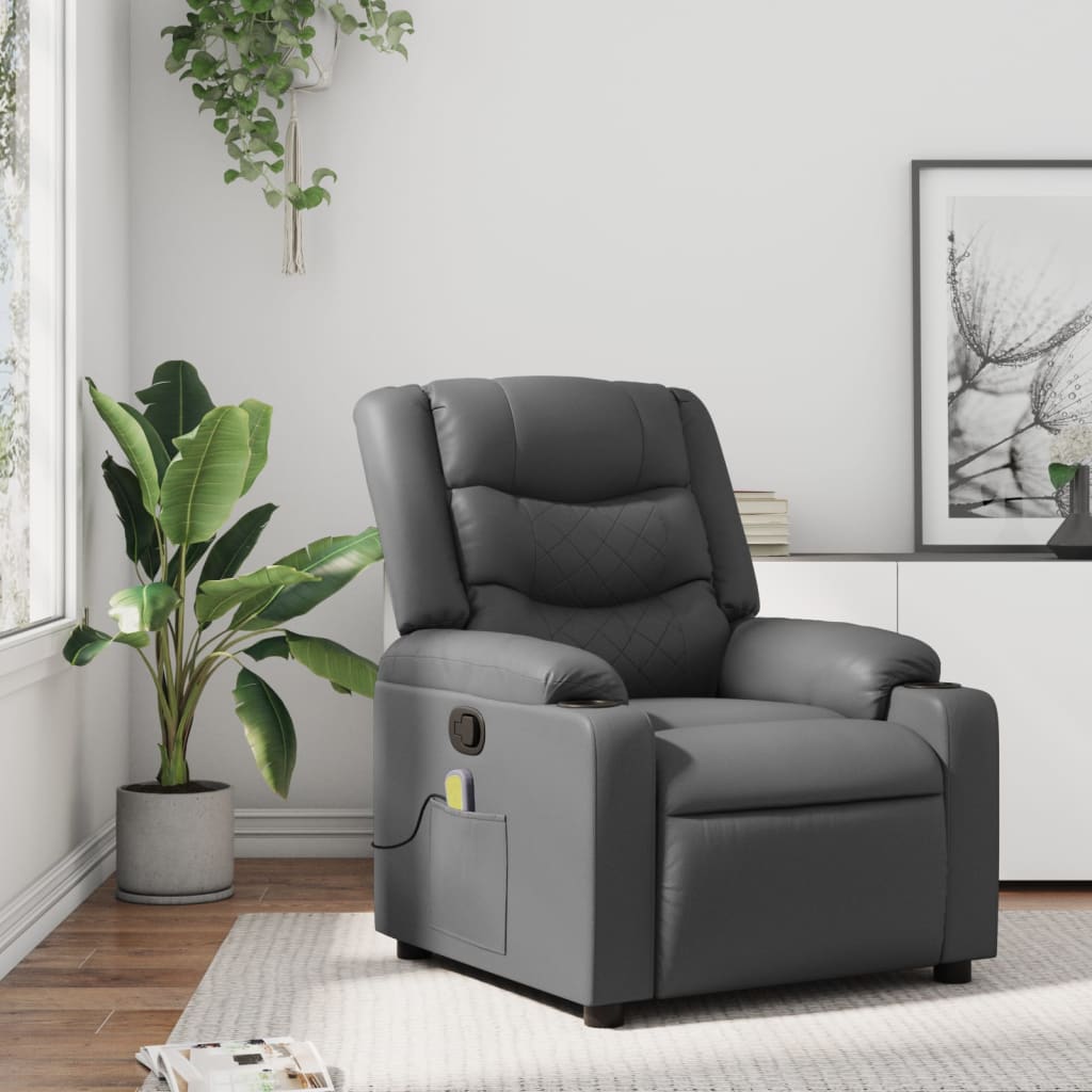 vidaXL Tabouret de massage de l'artiste noir