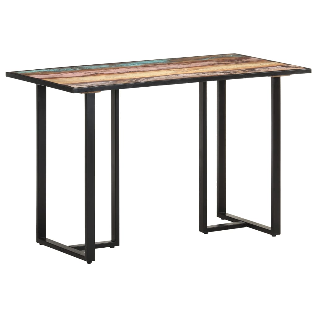 vidaXL Eettafel 120 cm brut mangue