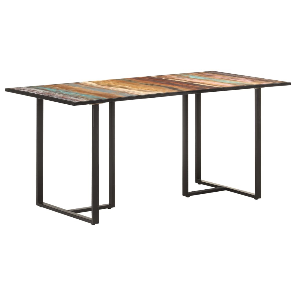 vidaXL Eettafel 120 cm brut mangue