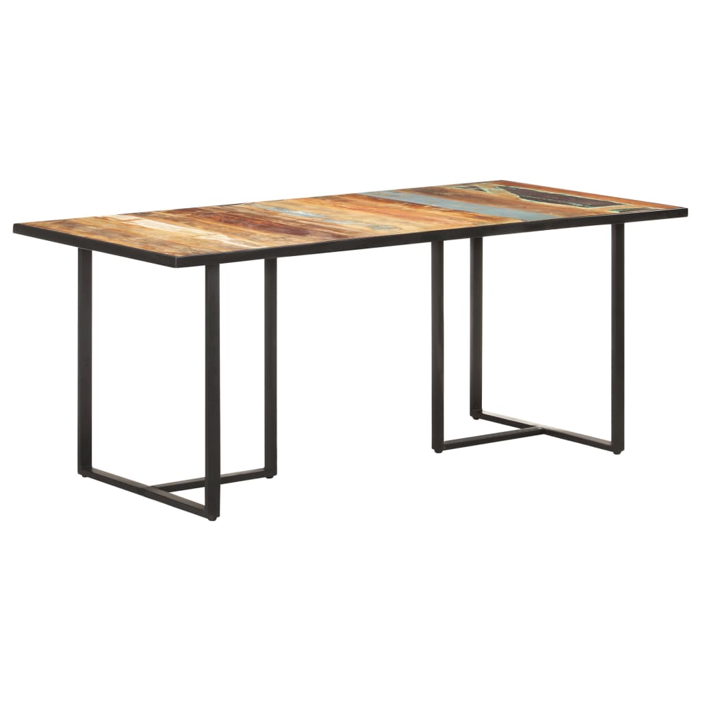 vidaXL Eettafel 120 cm brut mangue