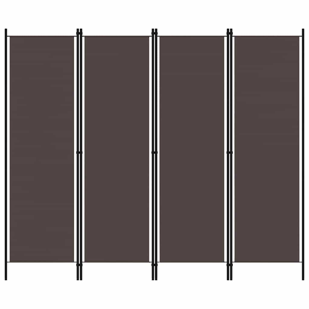 vidaXL Kamerscherm met 3 panelen 150x180 cm wit