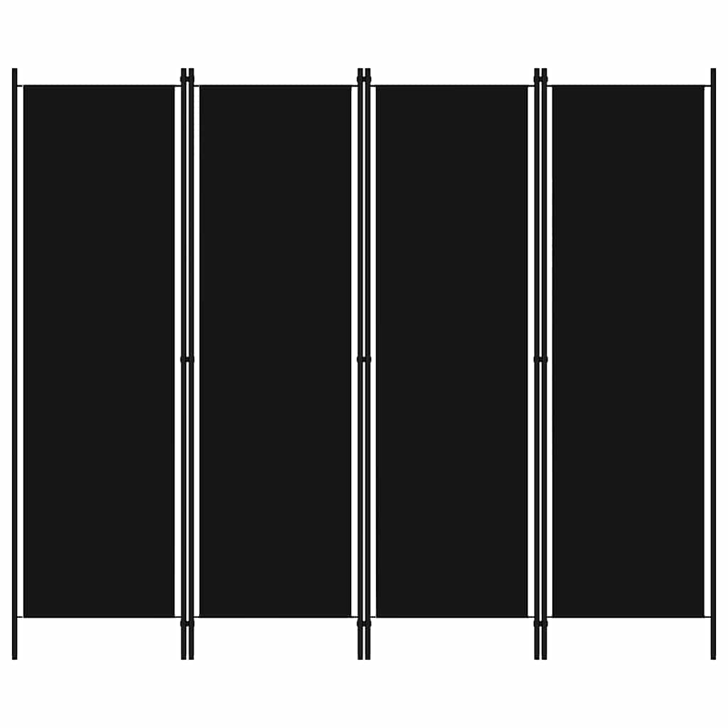 vidaXL Kamerscherm met 3 panelen 150x180 cm wit