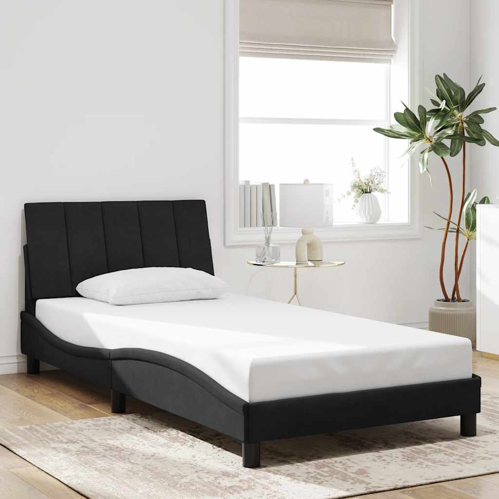 vidaXL Cadre de lit pour matelas "Hanko" 80x200 cm gris clair