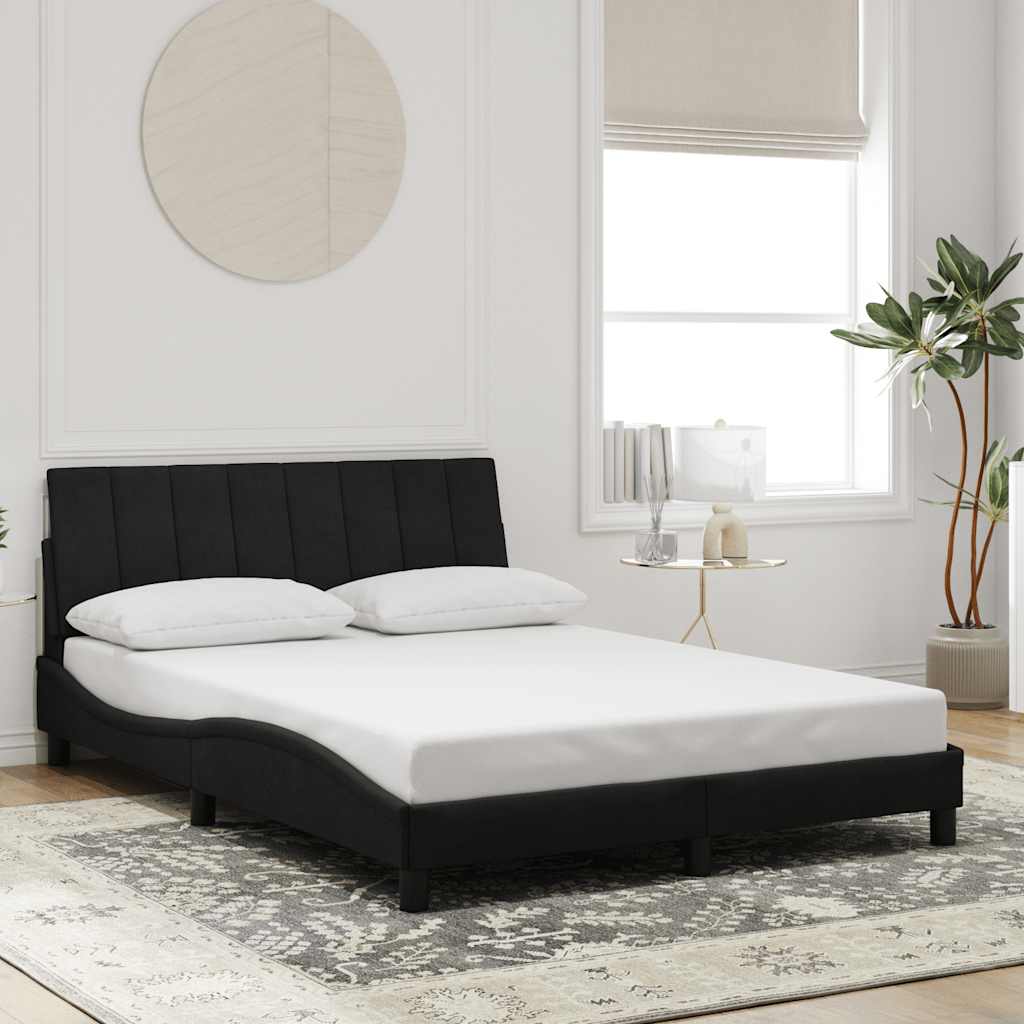 vidaXL Cadre de lit pour matelas "Hanko" 80x200 cm gris clair