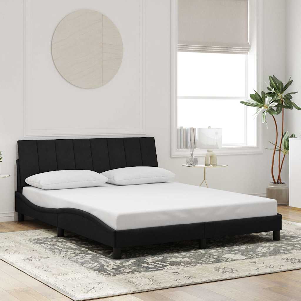 vidaXL Cadre de lit pour matelas "Hanko" 80x200 cm gris clair