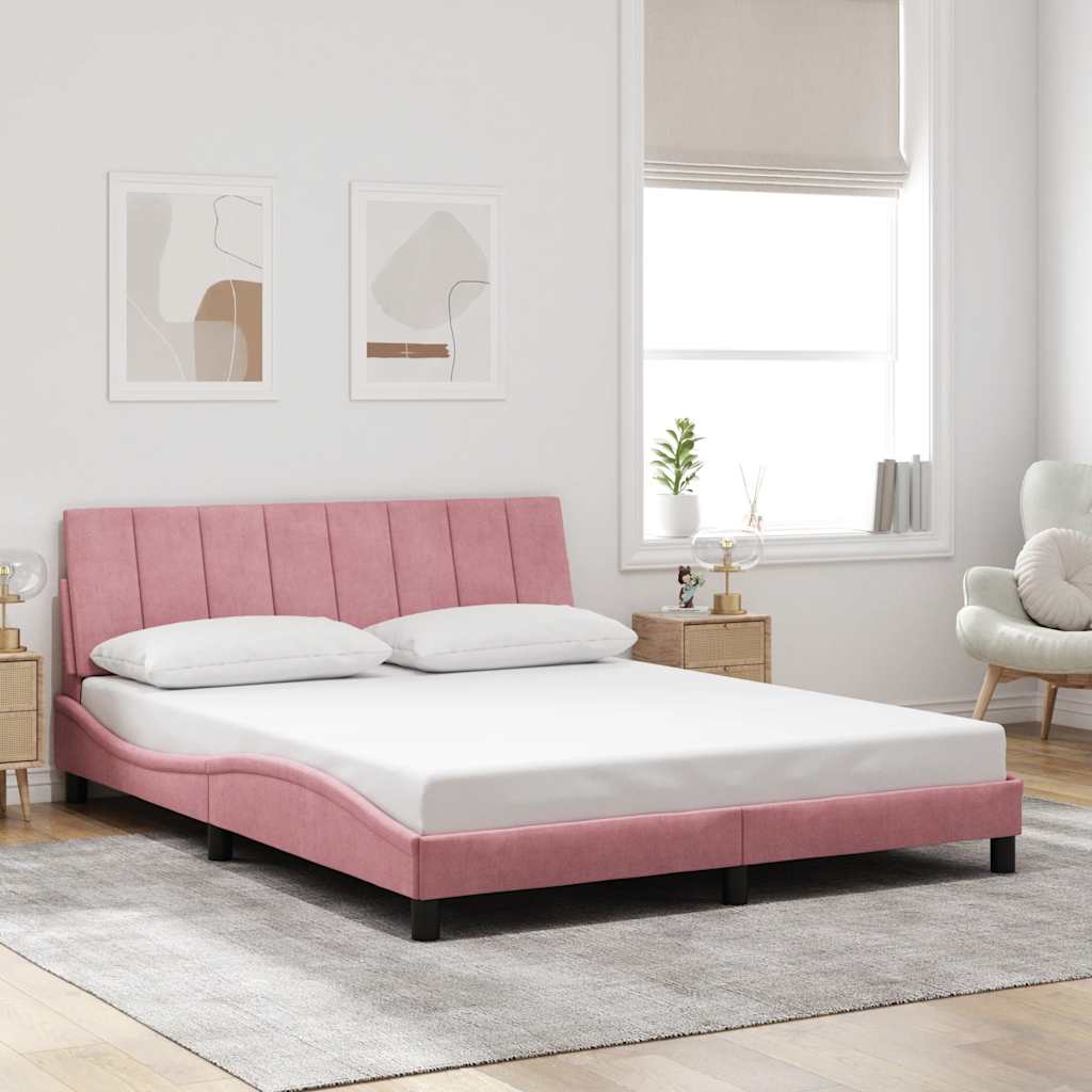 vidaXL Cadre de lit pour matelas "Hanko" 80x200 cm gris clair