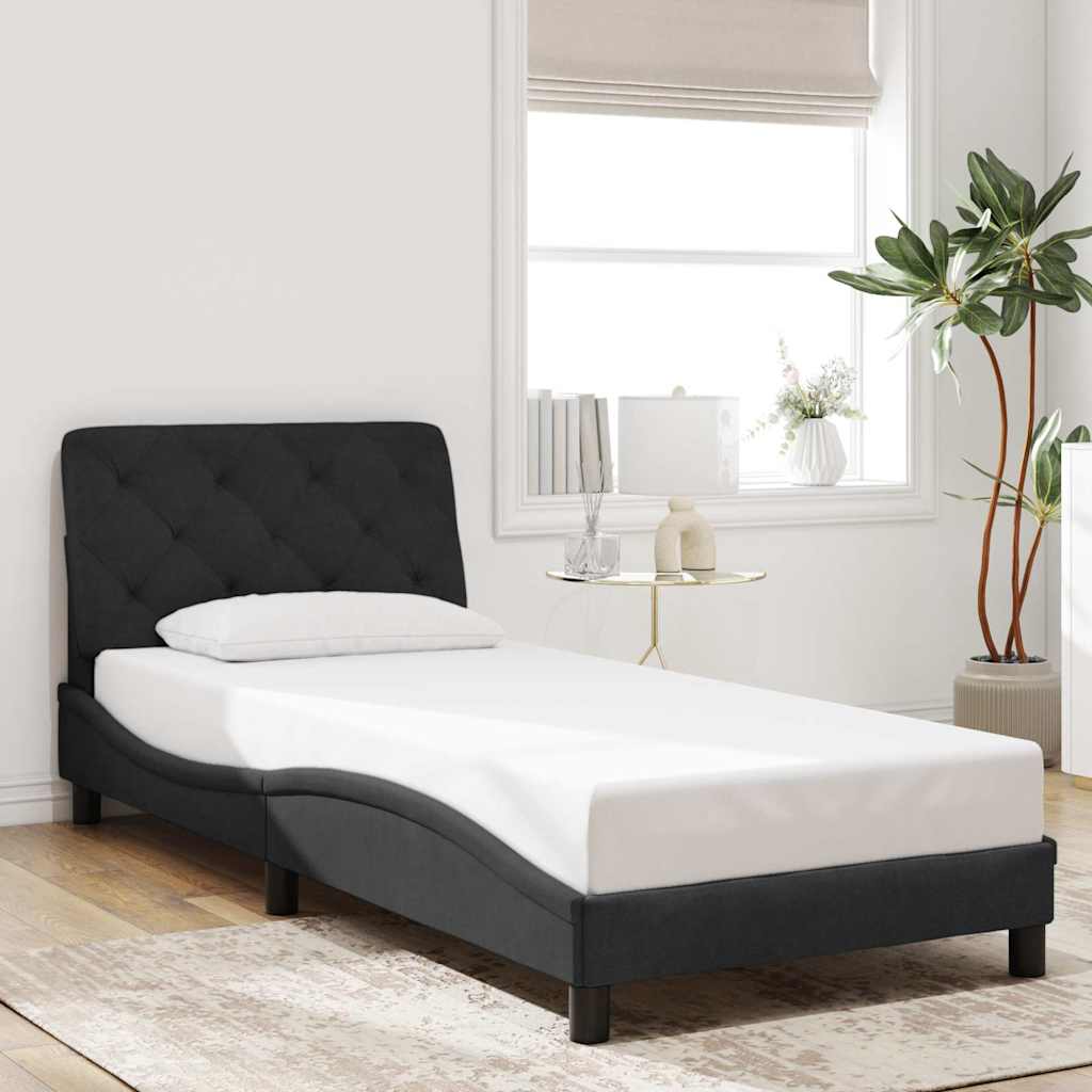 vidaXL Bed Frame without Mattress 80x200 cm Velvet Light Grey