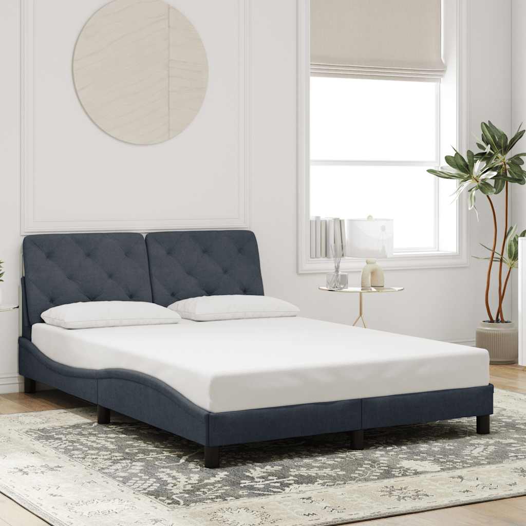 vidaXL Bed Frame without Mattress 80x200 cm Velvet Light Grey