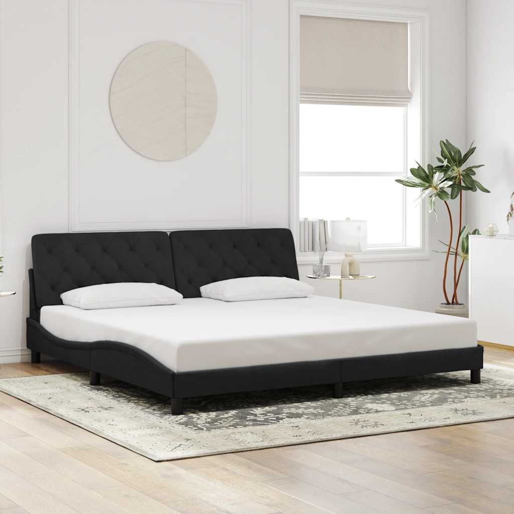 vidaXL Bed Frame without Mattress 80x200 cm Velvet Light Grey