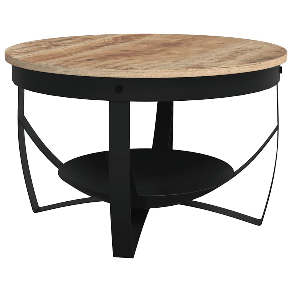 vidaXL Salontafel 60x40 cm massief gerecycled hout