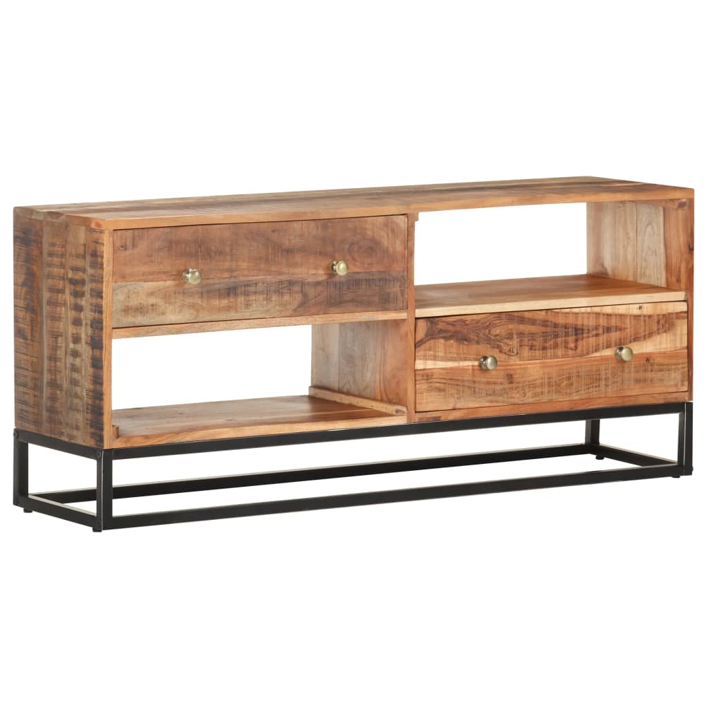 vidaXL Salontafel 90x50x40 cm ruw acaciahout