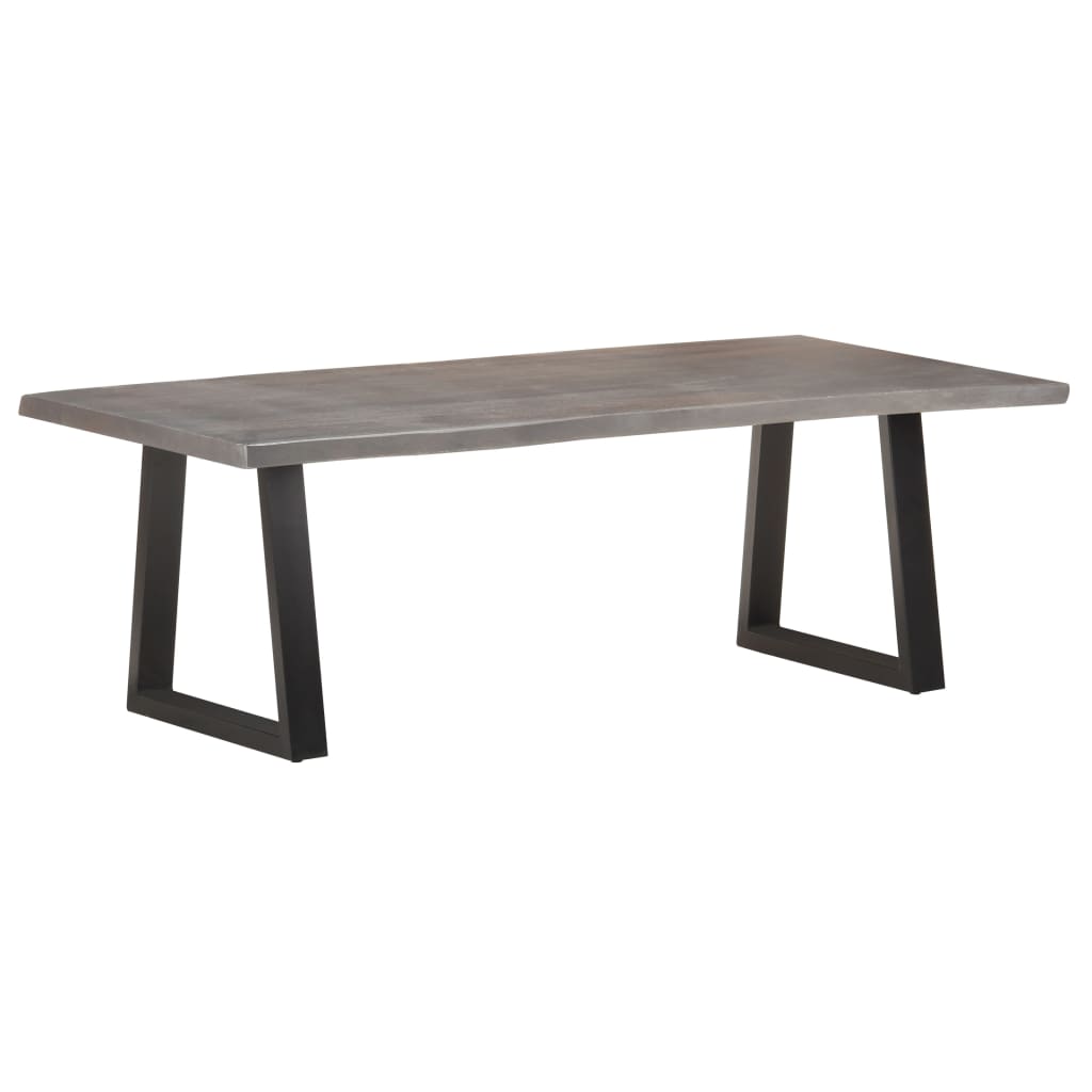 vidaXL Salontafel met natuurlijke randen 60x60x40 cm acaciahout