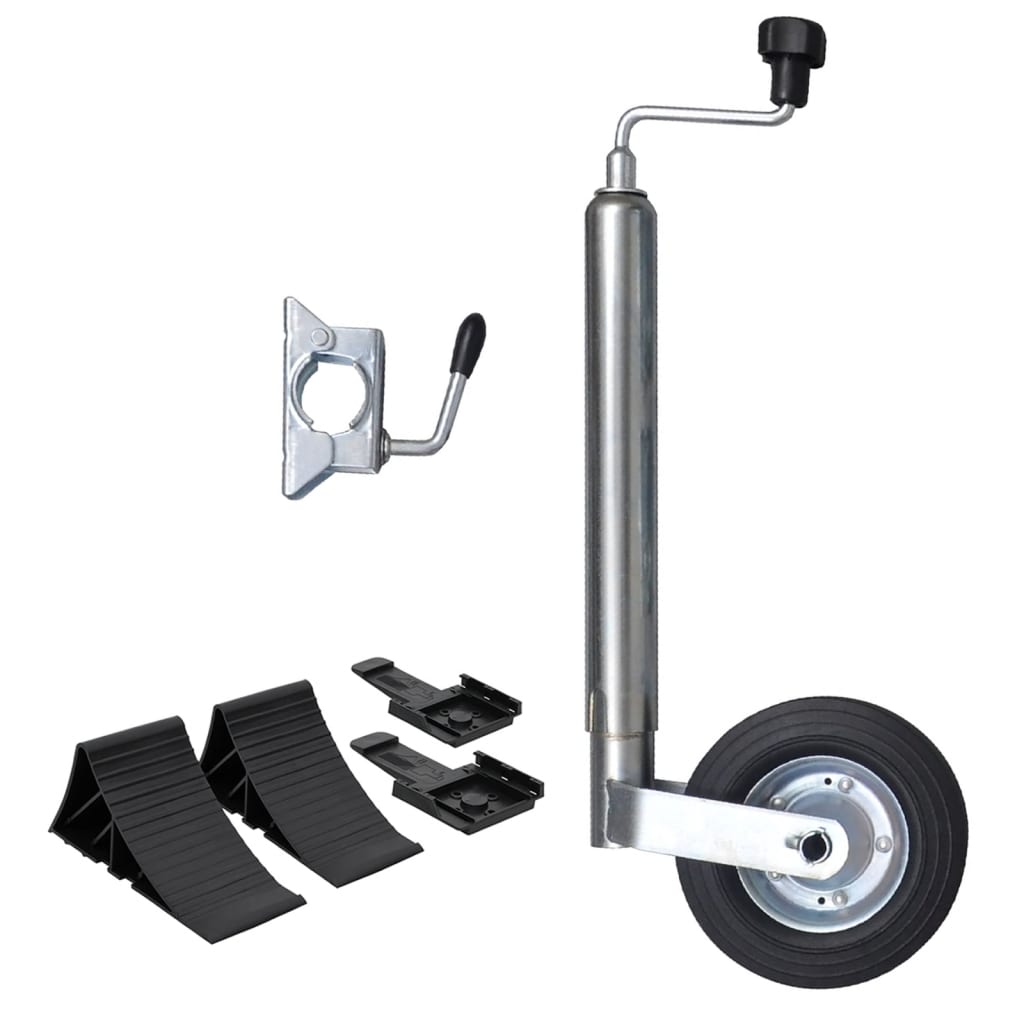 vidaXL Jockey Wheel for Trailer 48 mm Galvanized Steel
