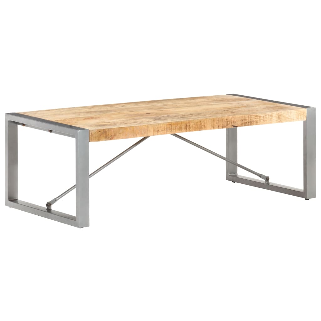 vidaXL Salontafel 120x60x40 cm massief hout