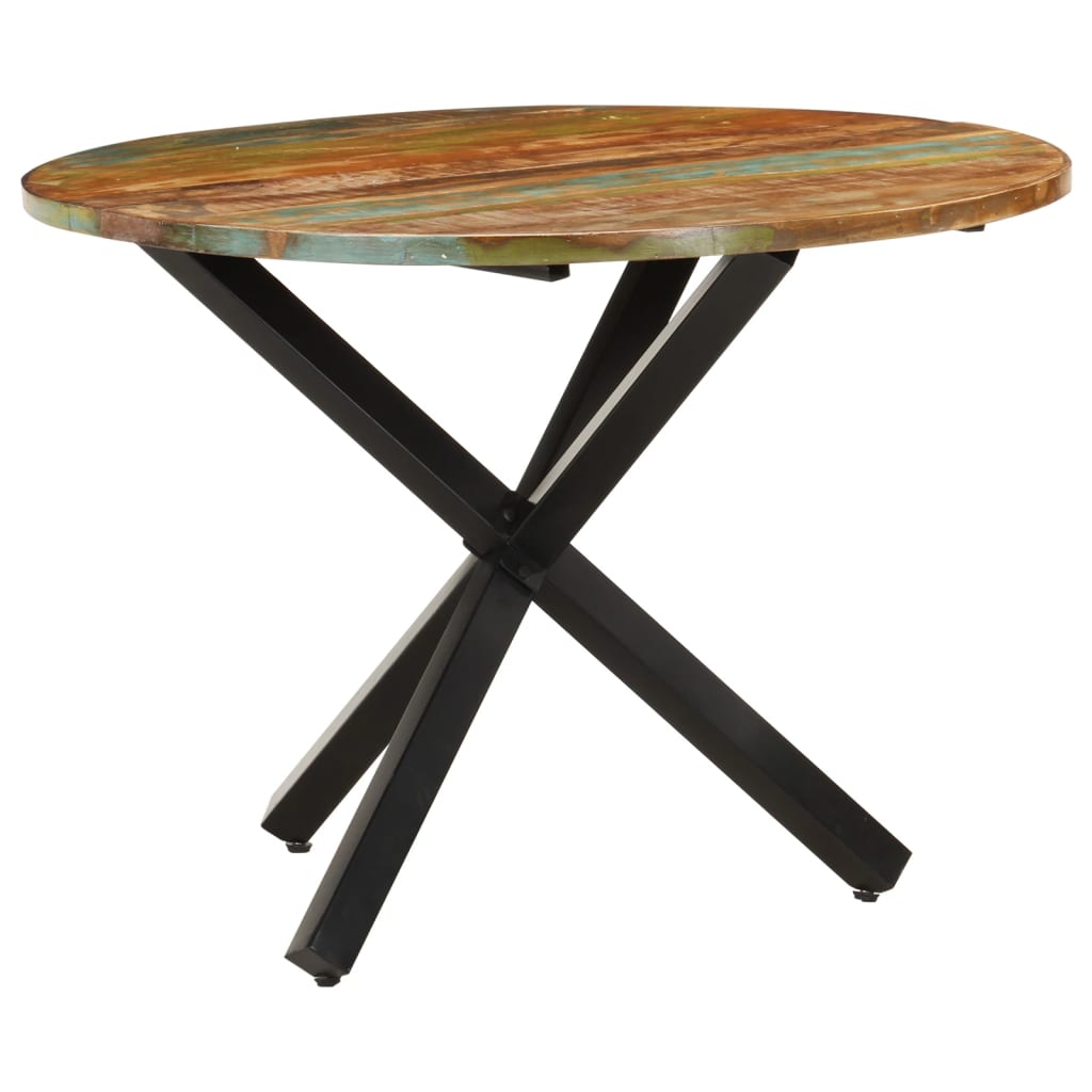 vidaXL Eettafel 140x80x75 cm massief mangohout