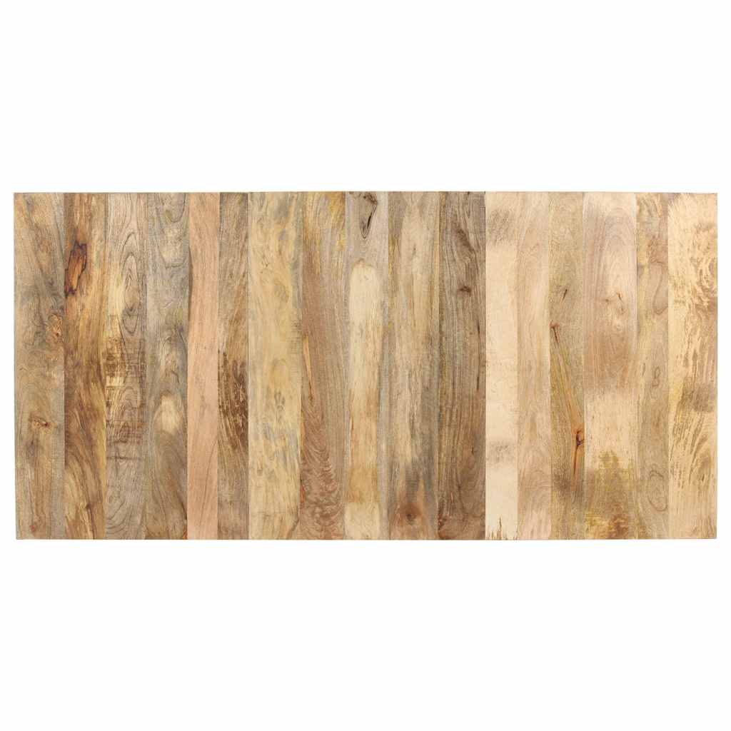 vidaXL Dining Table 180x90x76 cm Solid Mango Wood