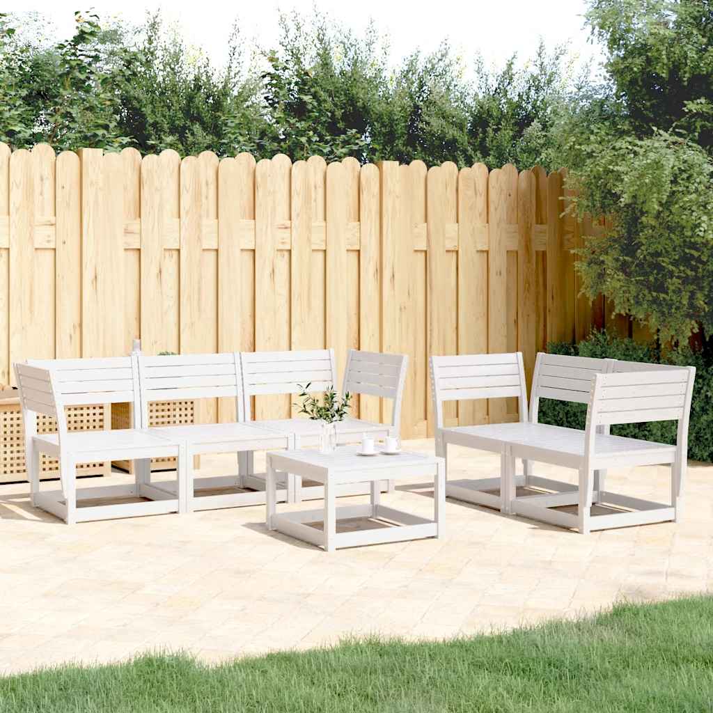 vidaXL 5-Piece Lounge Set Solid Pine Wood