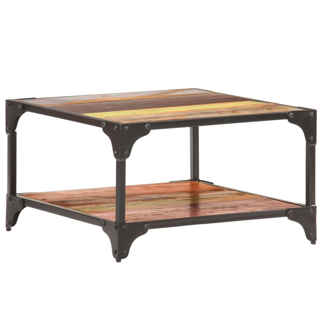 vidaXL Coffee table solid reclaimed wood