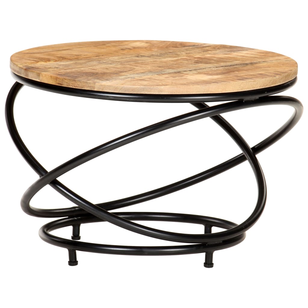 vidaXL Coffee table 60x60x40 cm solid reclaimed wood