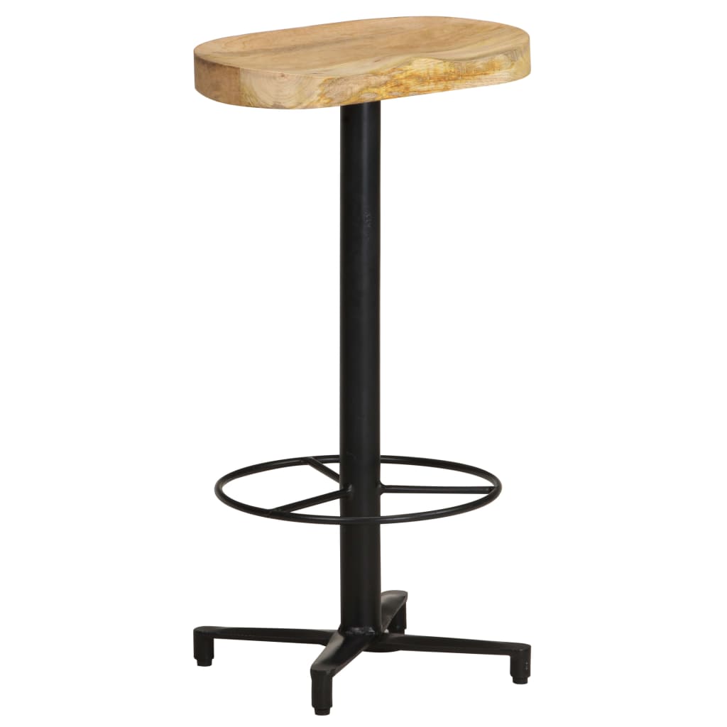 vidaXL Barkrukken 2 st 76 cm massief mangohout