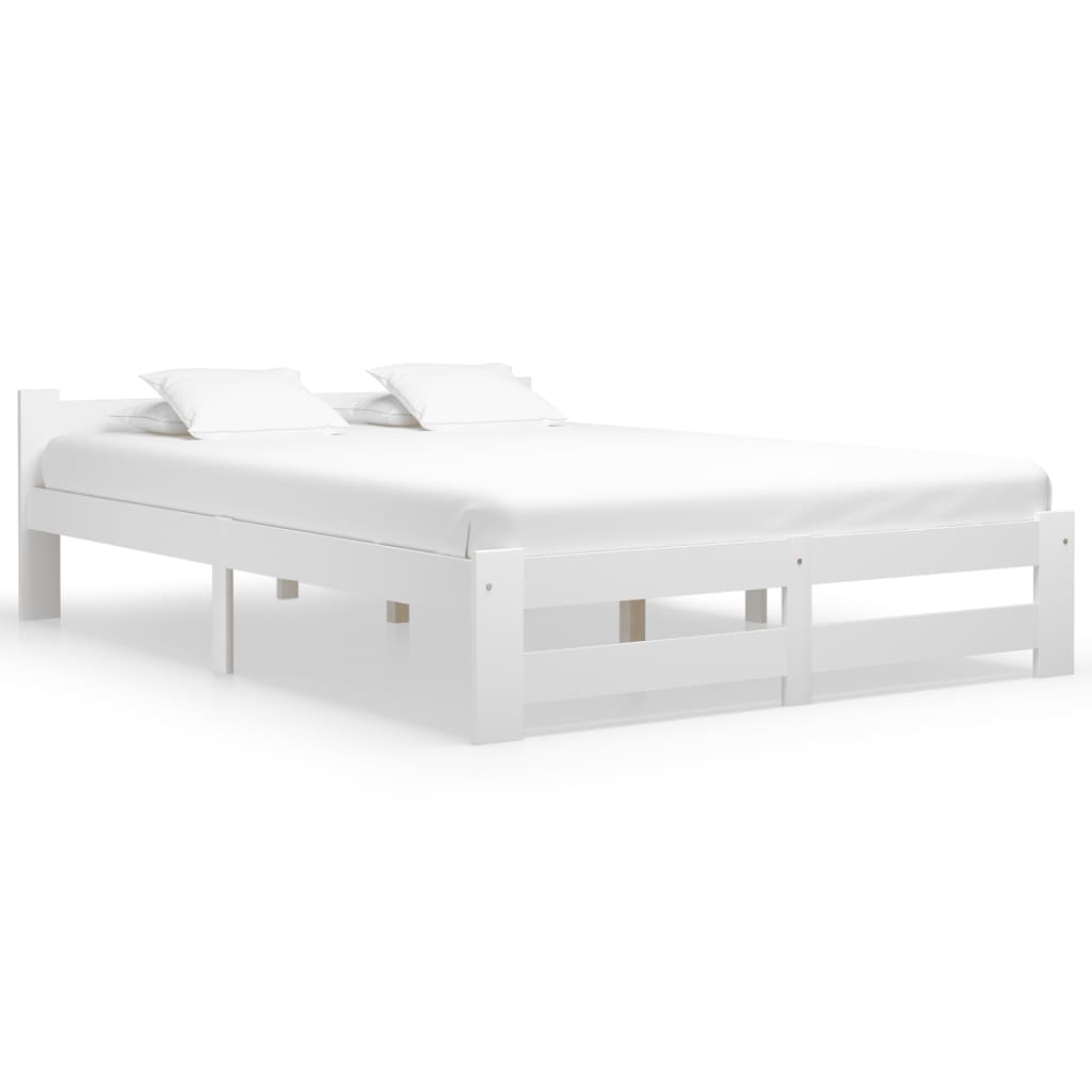 vidaXL Bedframe massief grenenhout 90x200 cm