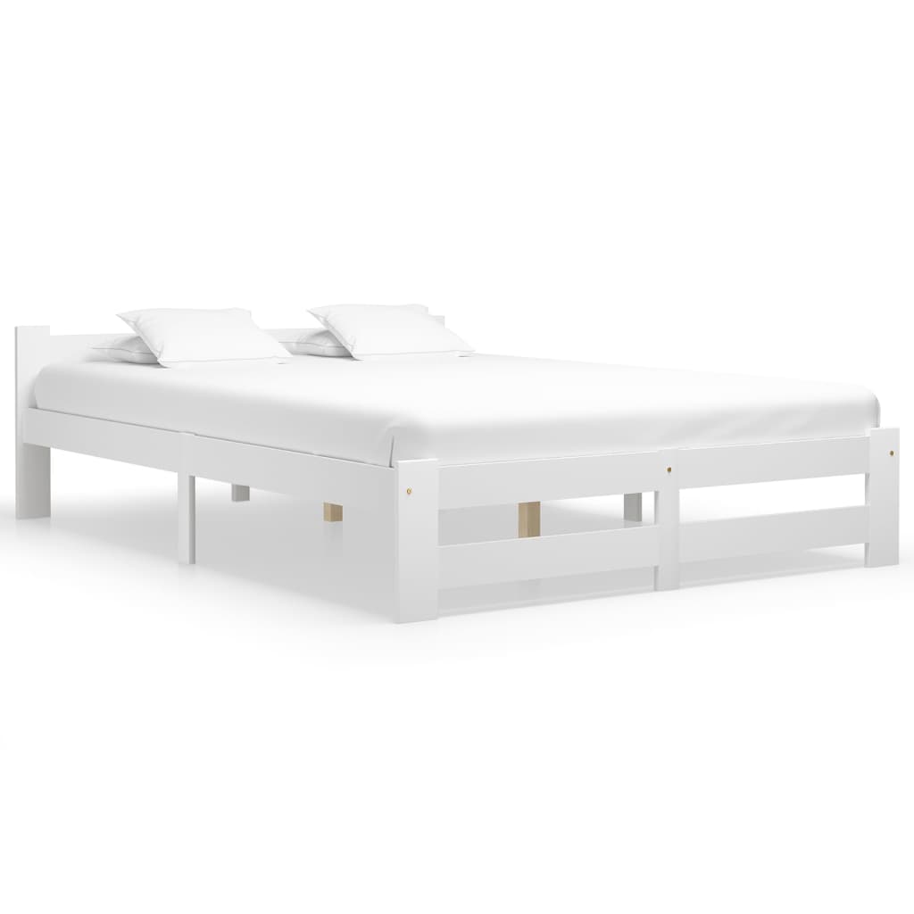 vidaXL Bedframe massief grenenhout 90x200 cm