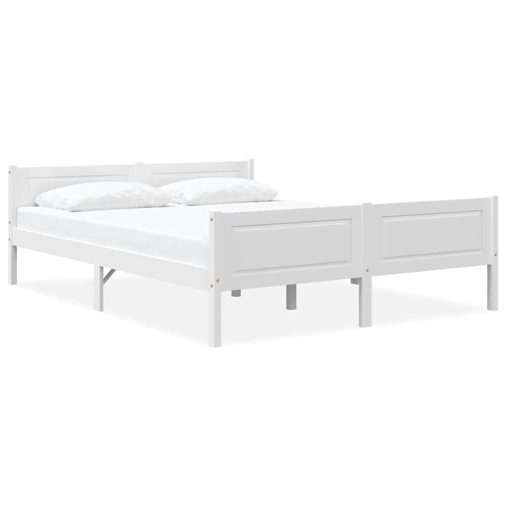 vidaXL Bedframe massief grenenhout 90x200 cm