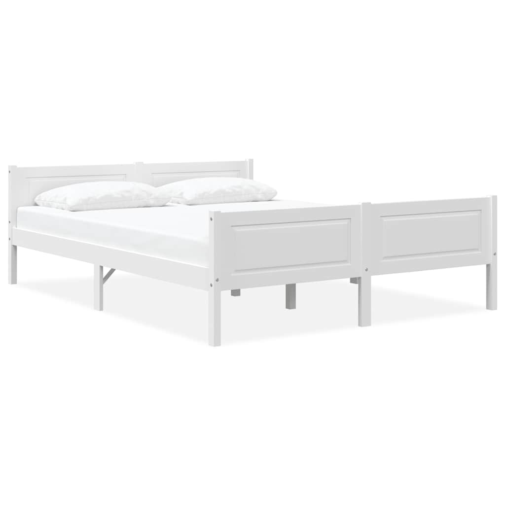 vidaXL Bedframe massief grenenhout 90x200 cm