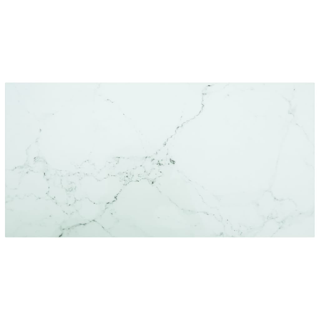 vidaXL Tafelblad van gehard glas 300 mm rond
