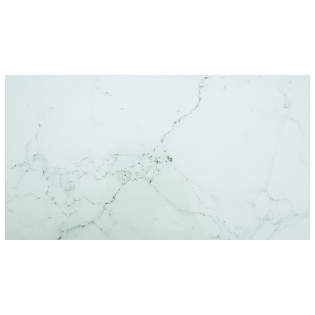 vidaXL Tafelblad van gehard glas 300 mm rond