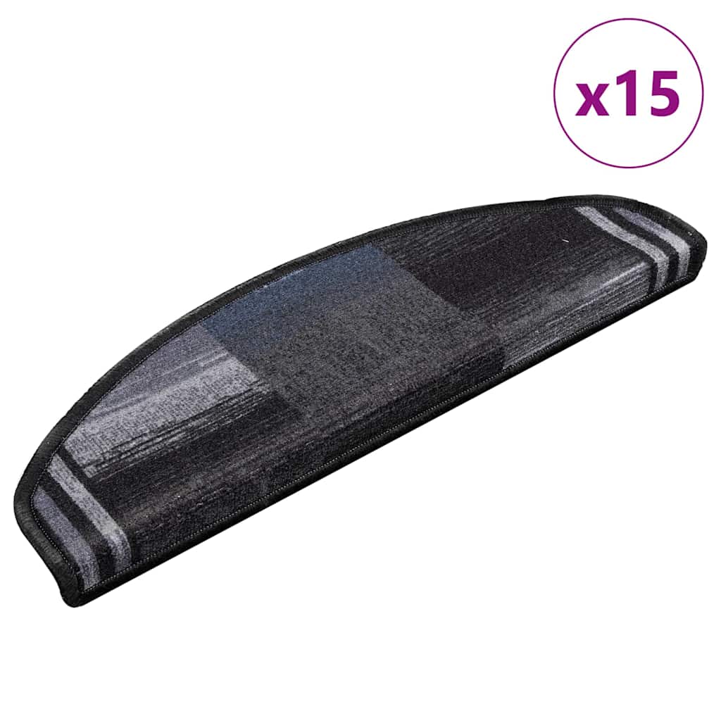 vidaXL Trapmatten zelfklevend 5 st 65x21x4 cm rouge