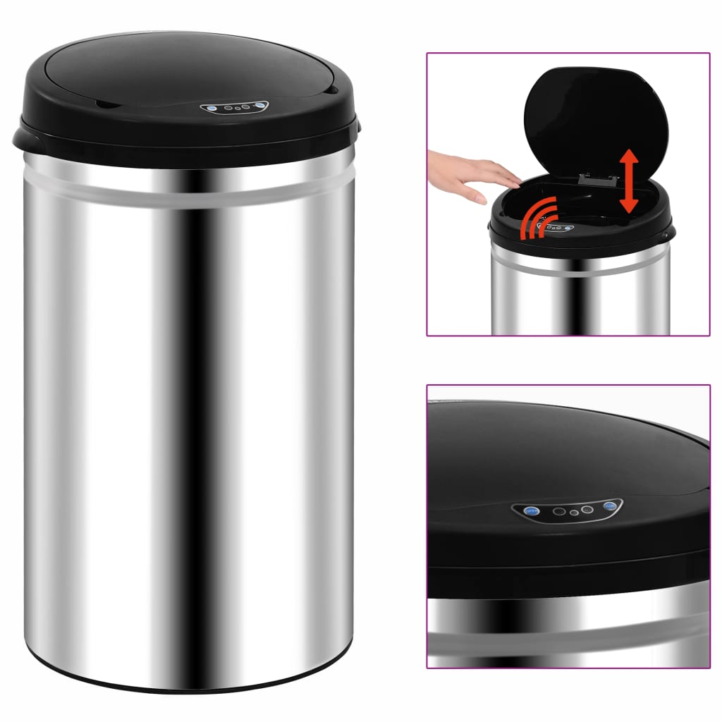 vidaXL Cuiseur à pâtisserie avec capteur automatique 30 L en acier inoxydable