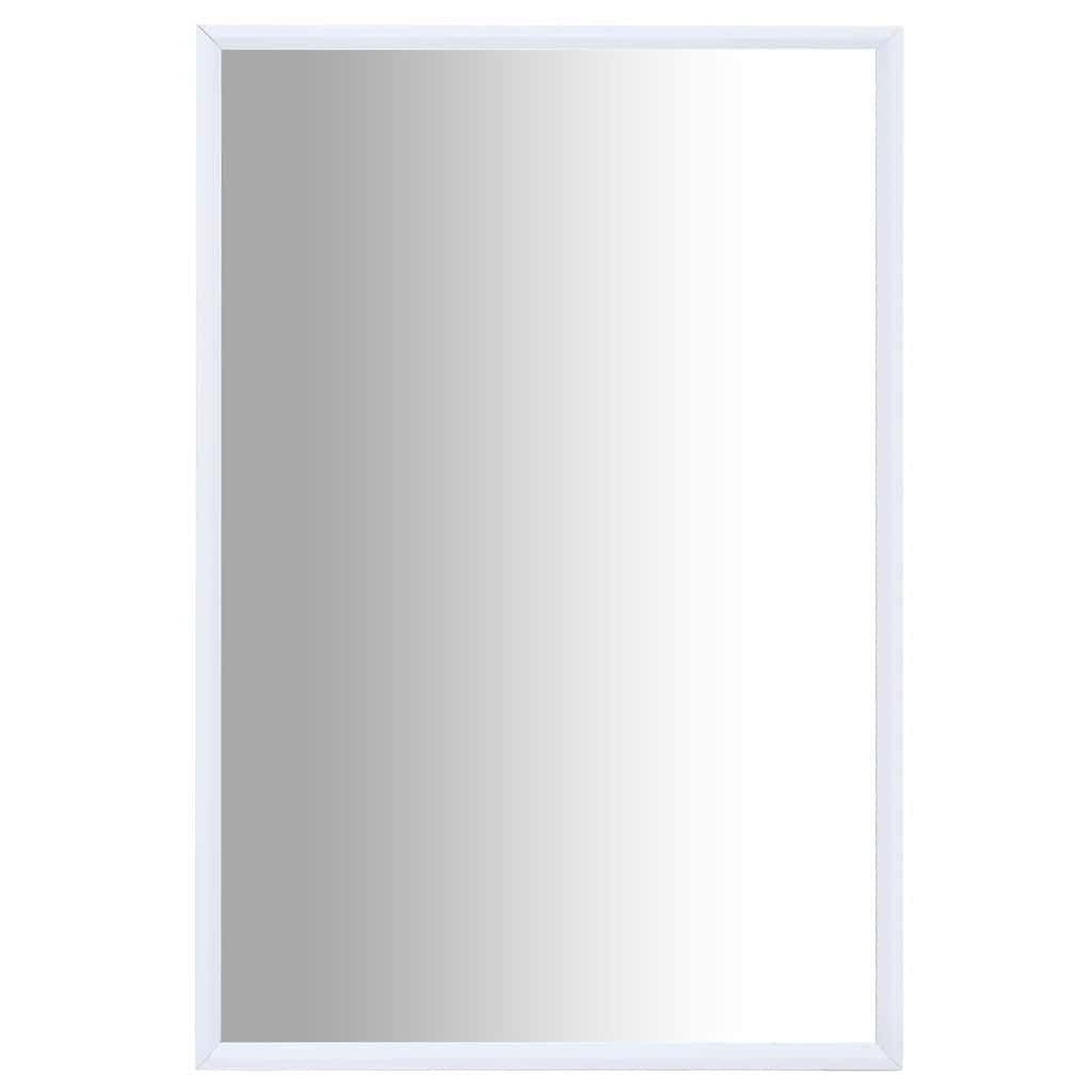 vidaXL Miroir 50x50 cm blanc